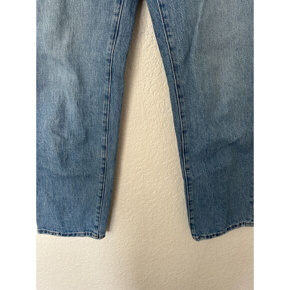 Madewell The Perfect Vintage Straight Jean in Hoye Wash Size 24 - Picture 4 of 10